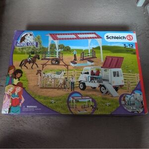 Schleich Horse Club 72140 Fitness Check Before The Big Tournament Farm Life Vet